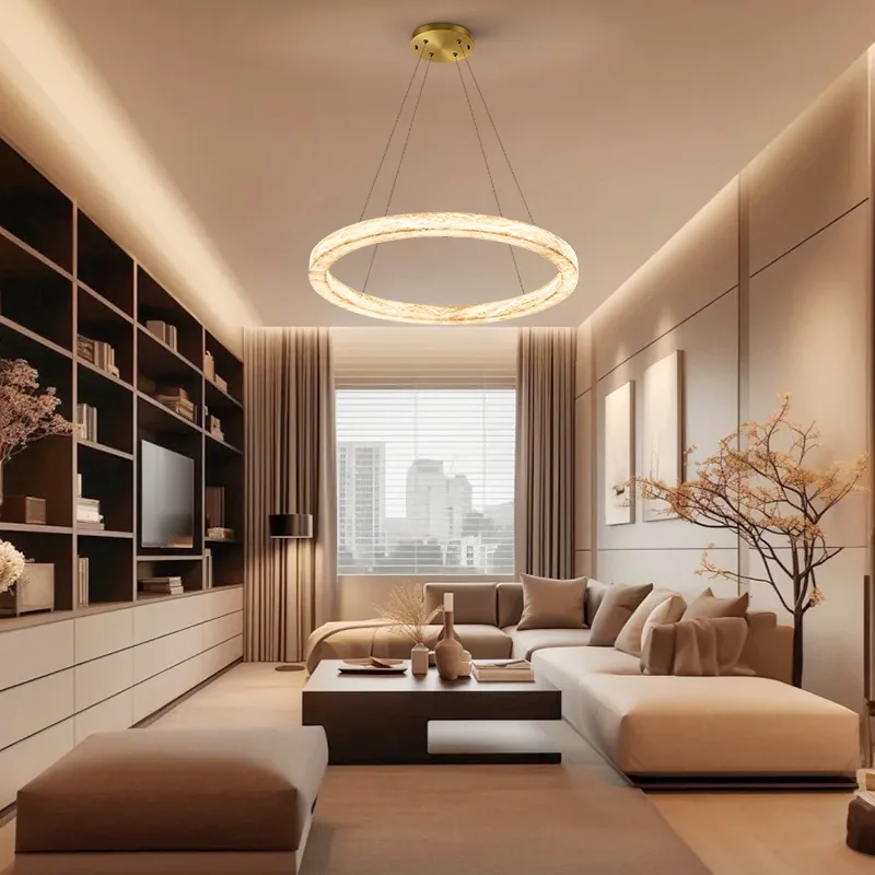 Aster Stone Ring Chandelier image 4