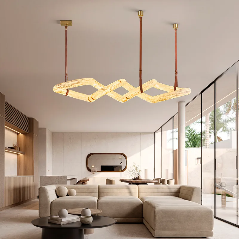 Avel Stone-Effect Pendant Light image 6
