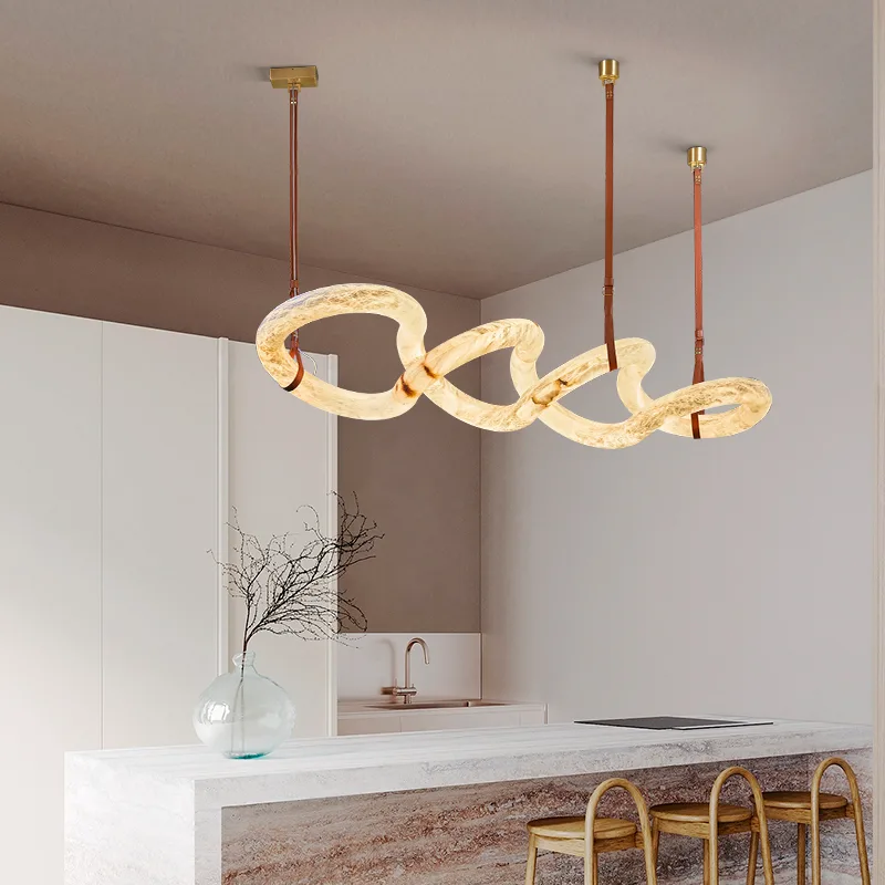 Avel Stone-Effect Pendant Light image 5