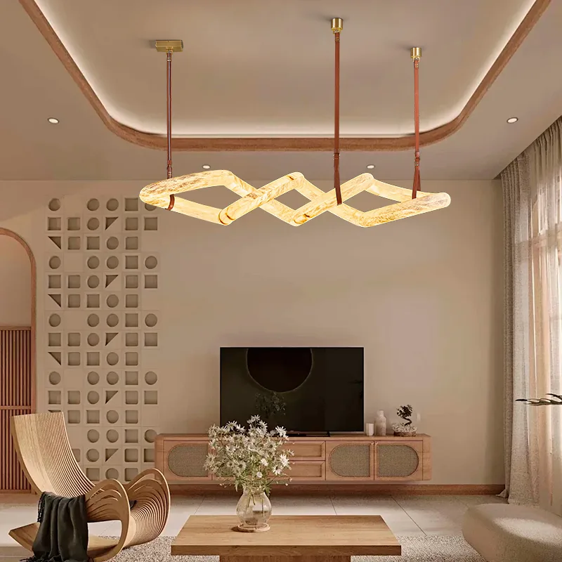 Avel Stone-Effect Pendant Light image 2