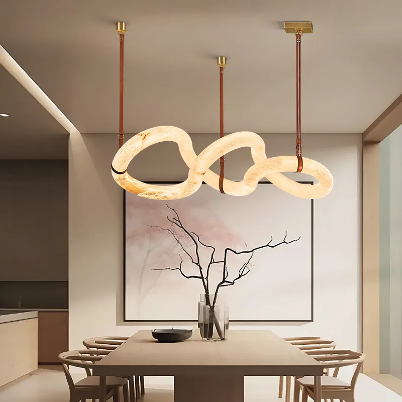 Avel Stone-Effect Pendant Light image 3