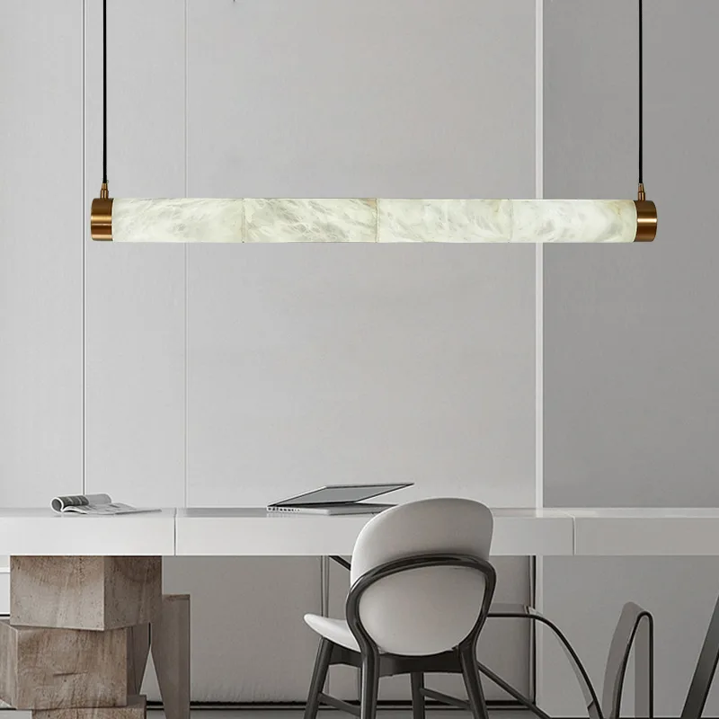 Nora Alabaster Linear Pendant image 6