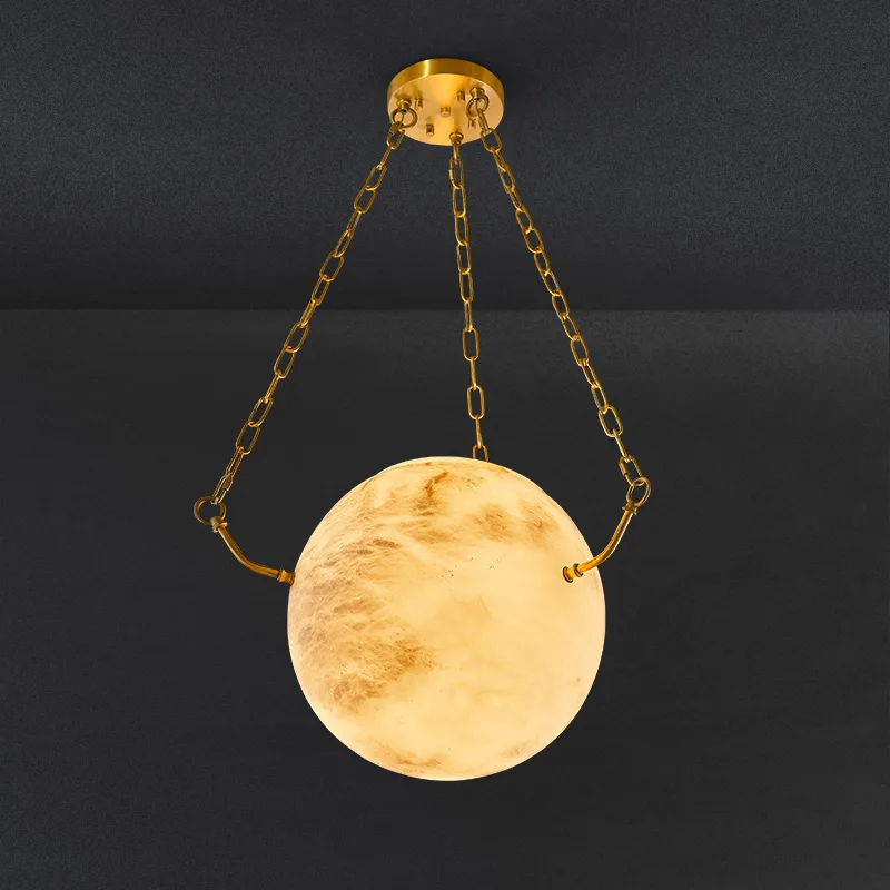Vesta Brass Globe Pendant Light custom pendants