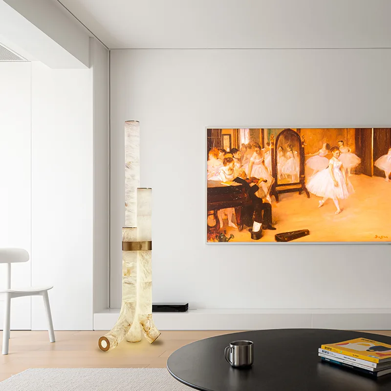 Arden Alabaster Column Floor Lamp image 6