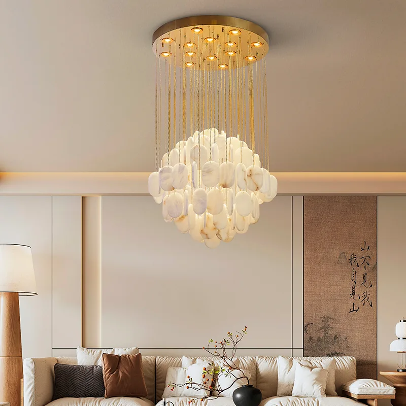 Aster Shell Cascade Chandelier image 2