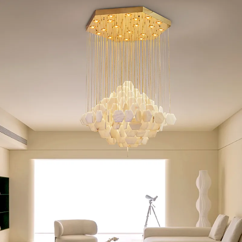 Aster Shell Cascade Chandelier image 5