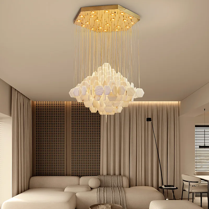 Aster Shell Cascade Chandelier image 4