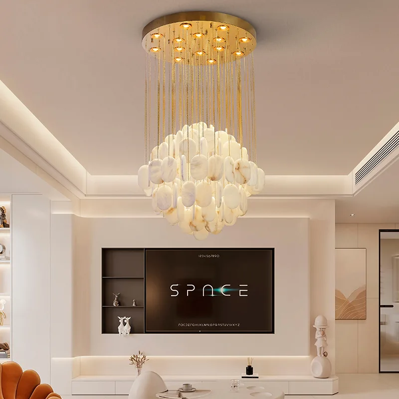 Aster Shell Cascade Chandelier image 6
