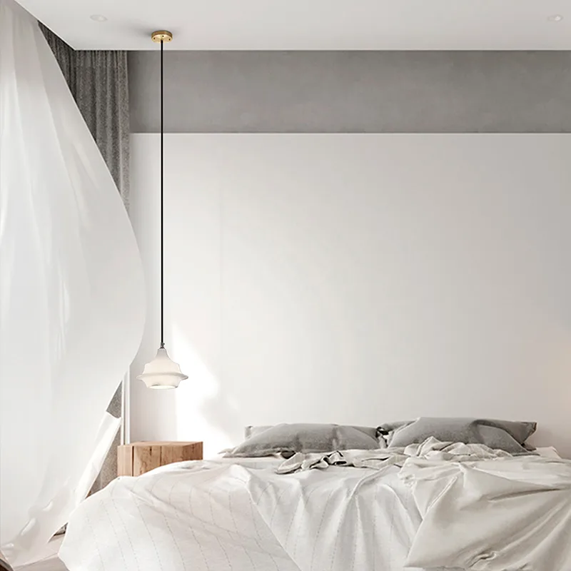 Serene Alabaster Dome Pendant Light image 5