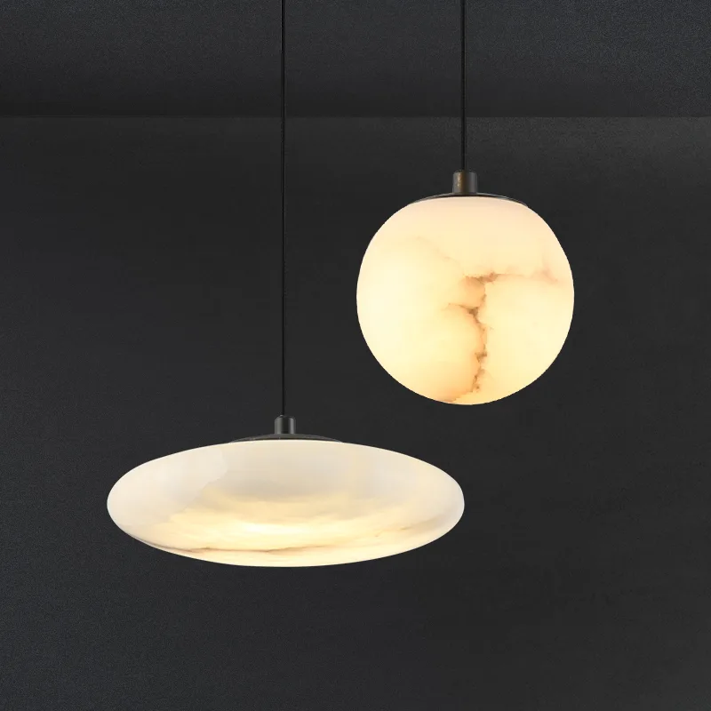 Nora Alabaster Pendant Light custom pendants