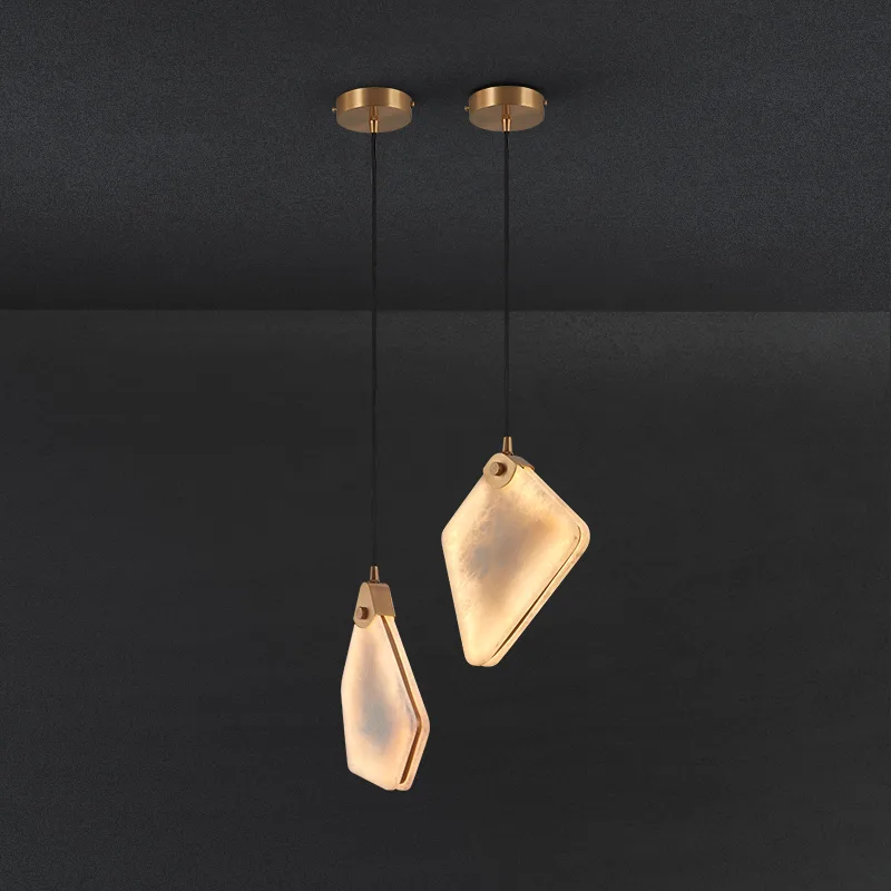 Avel Alabaster Pendant Light custom pendants