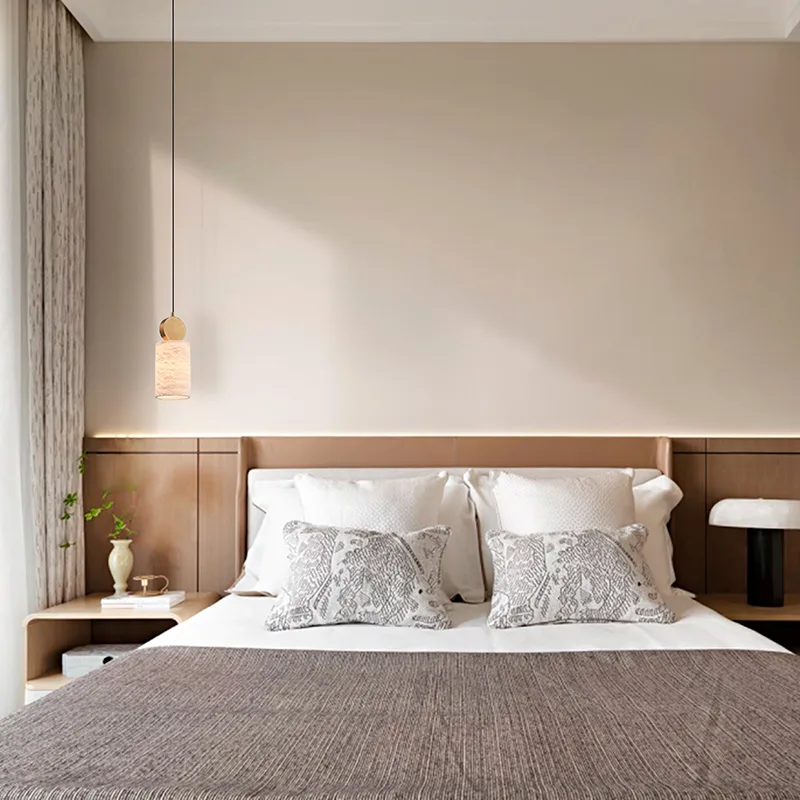 Liora Alabaster Brass Pendant Light image 5