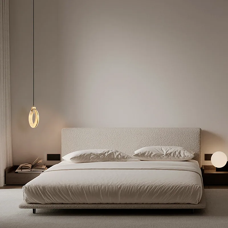 Vesta Alabaster Ring Pendant Light image 5