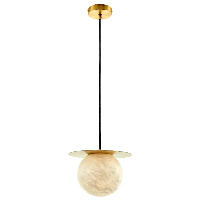 Arden Brass Globe Pendant Light custom pendants