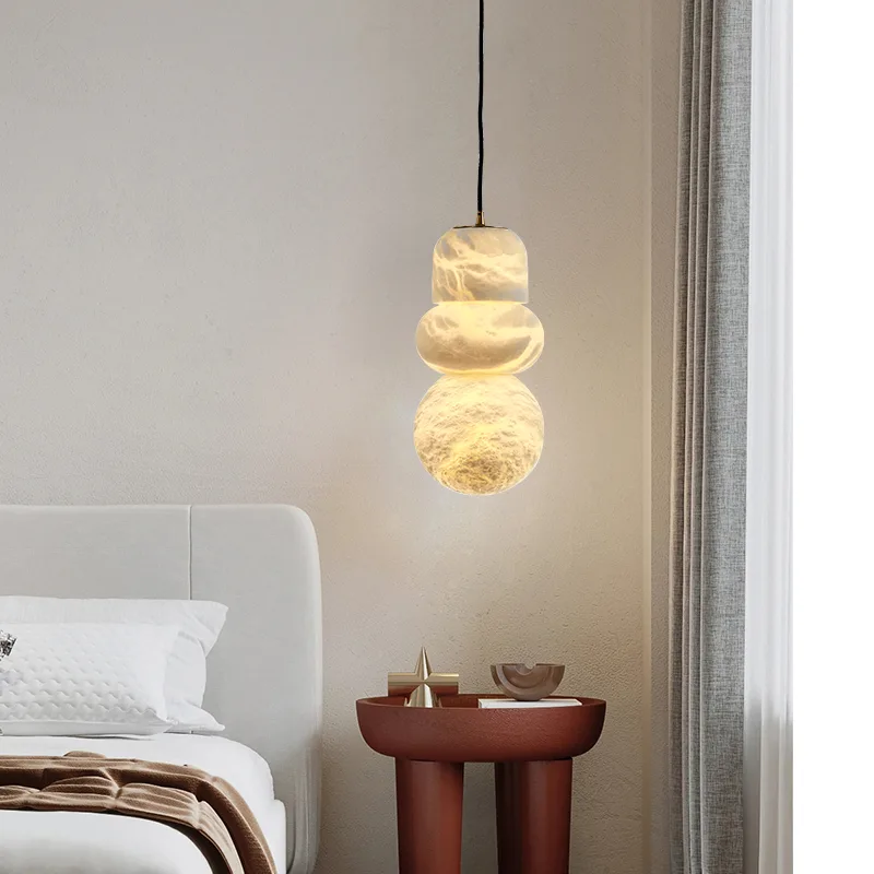 Design 16 Alabaster Stone Pendant Light image 4