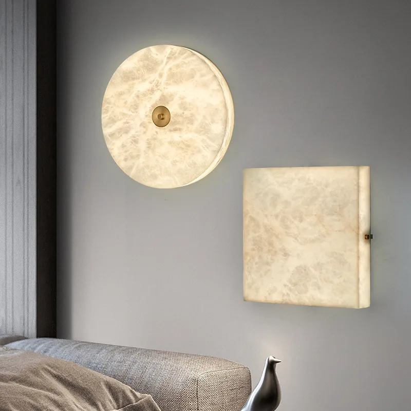 Nera Alabaster Wall Sconce image 2