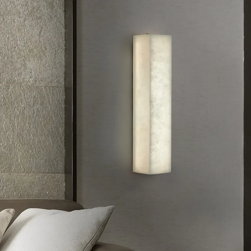Calen Alabaster Column Wall Sconce image 4