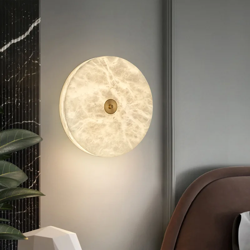 Nera Alabaster Wall Sconce image 4