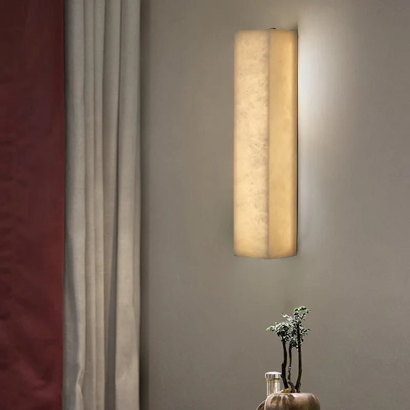 Calen Alabaster Column Wall Sconce image 5