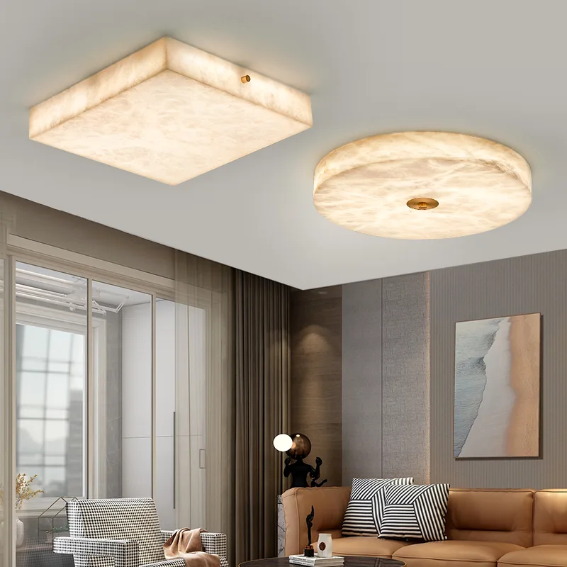 Luminous Alabaster Flushmount Ceiling Light image 2