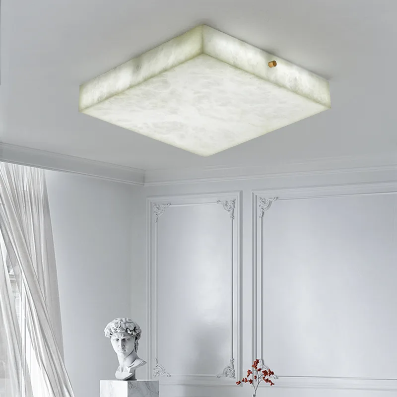 Luminous Alabaster Flushmount Ceiling Light image 3