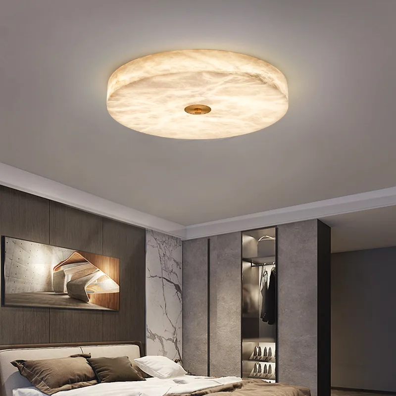 Luminous Alabaster Flushmount Ceiling Light image 4