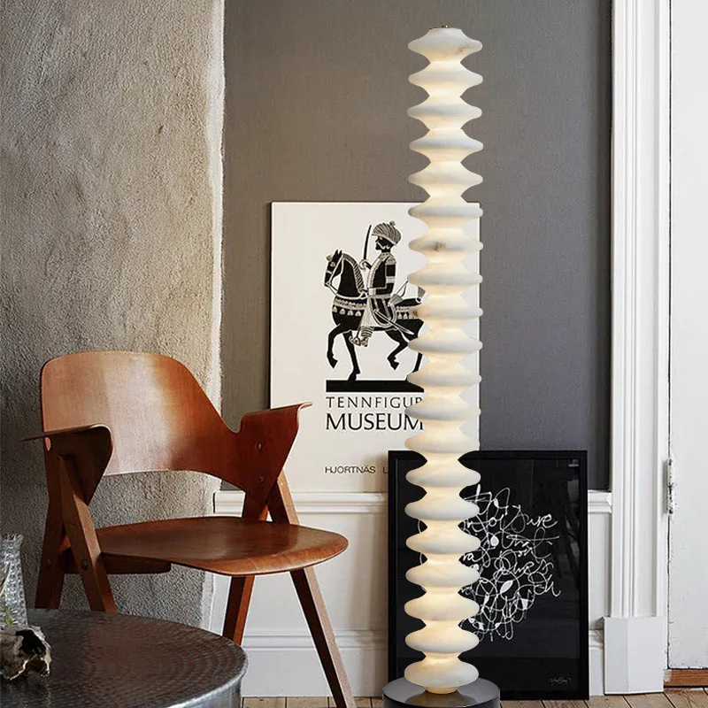 Sculpted Pleated Floor Lamp image 3