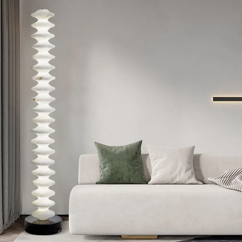 Sculpted Pleated Floor Lamp image 4