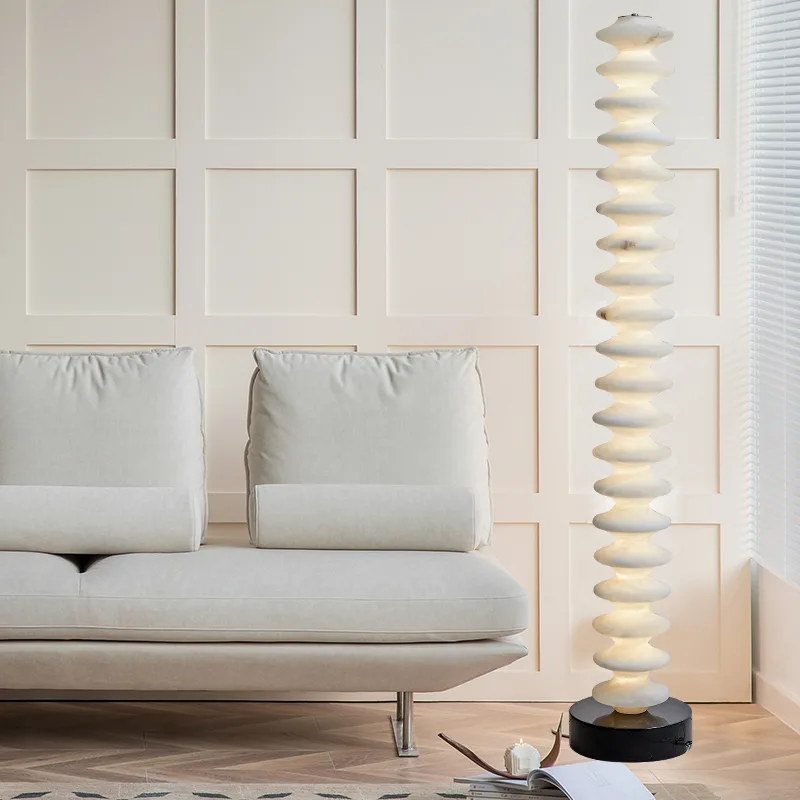 Sculpted Pleated Floor Lamp image 6
