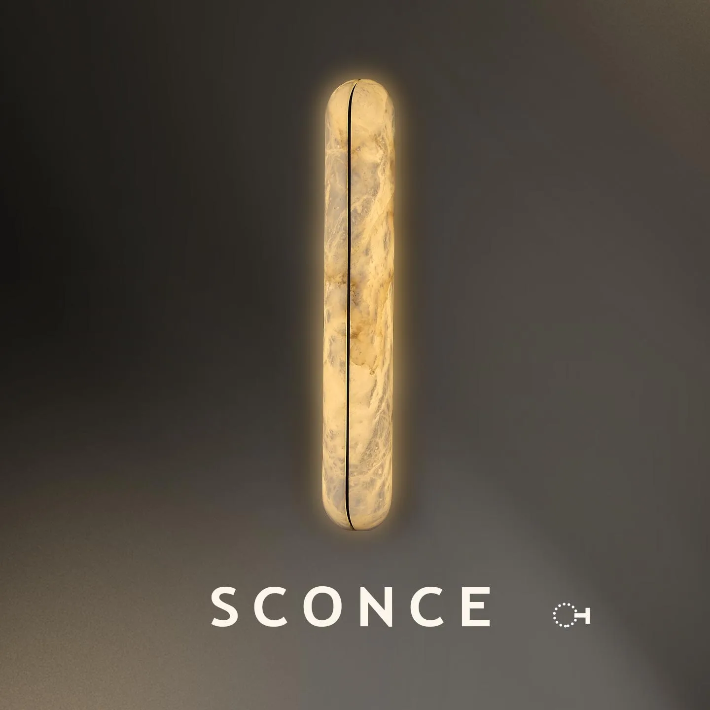 Solara Alabaster Wall Sconce image 2