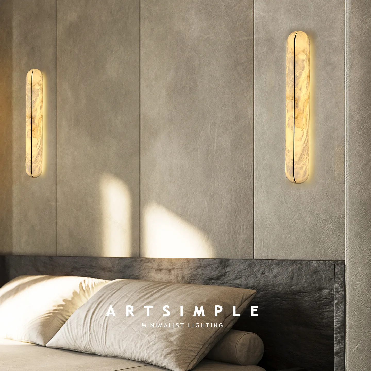 Solara Alabaster Wall Sconce image 3
