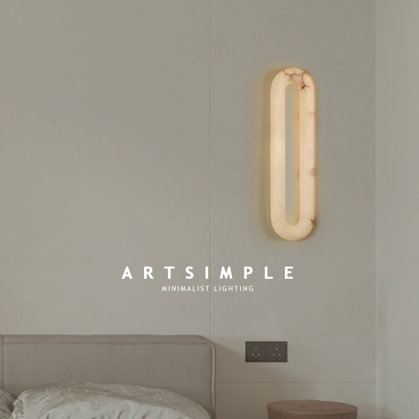 Mira Alabaster Wall Sconce image 4