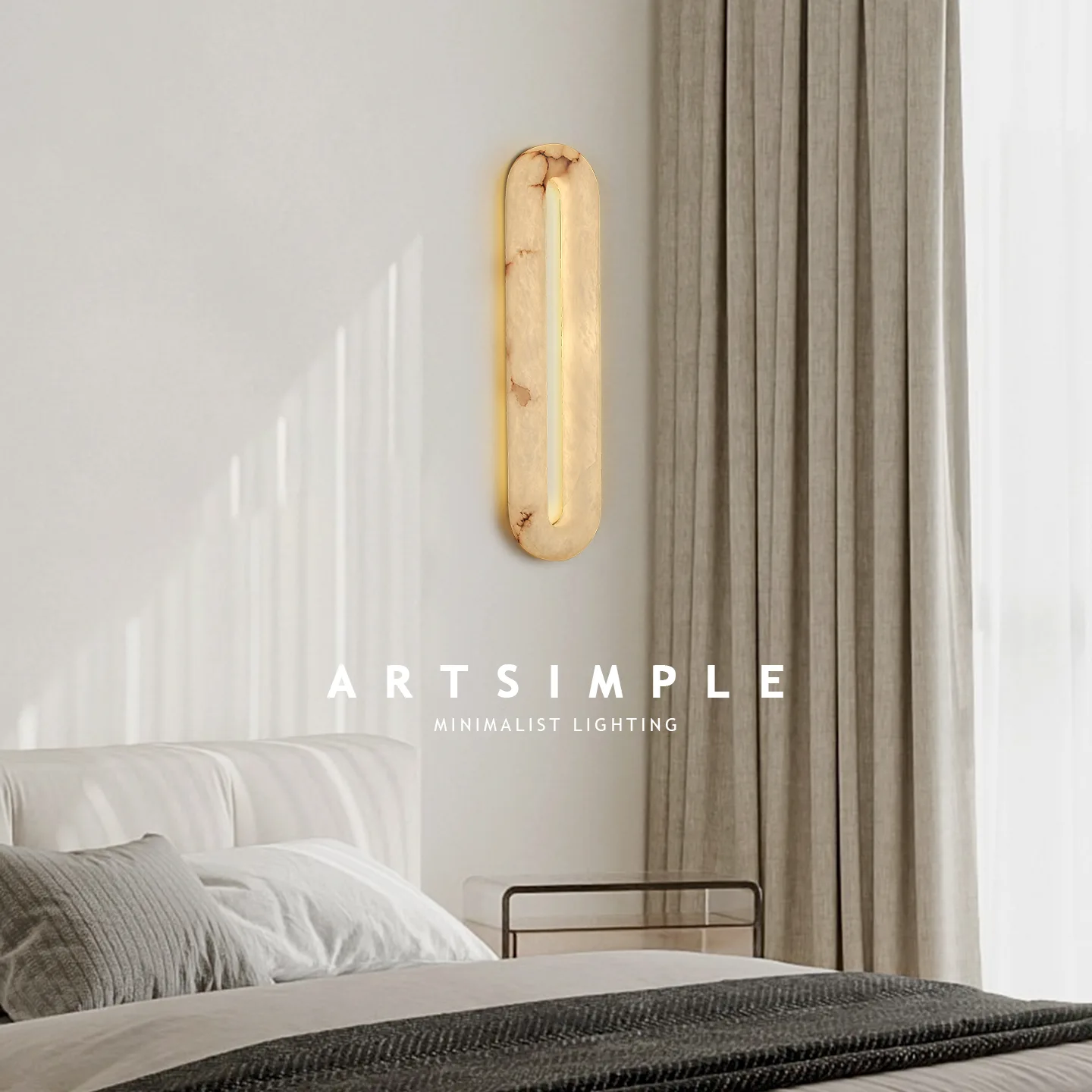 Mira Alabaster Wall Sconce image 5