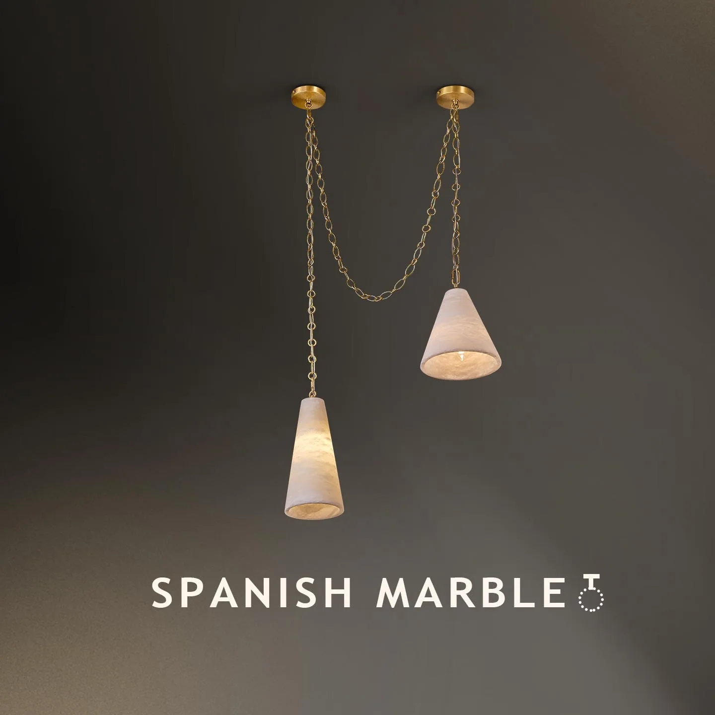 Design 17 Marble Chain Pendant Light custom pendants