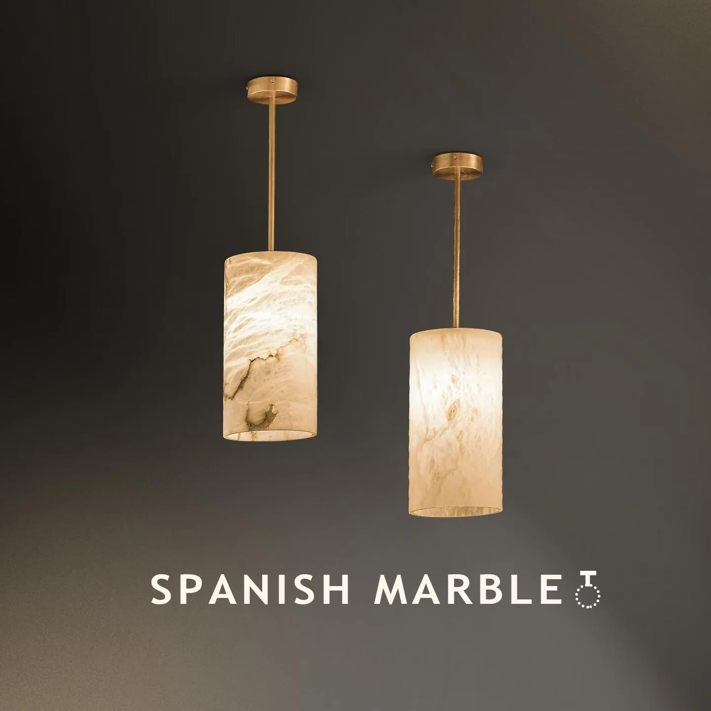 Design 19 Marble Cylinder Pendant Light custom pendants