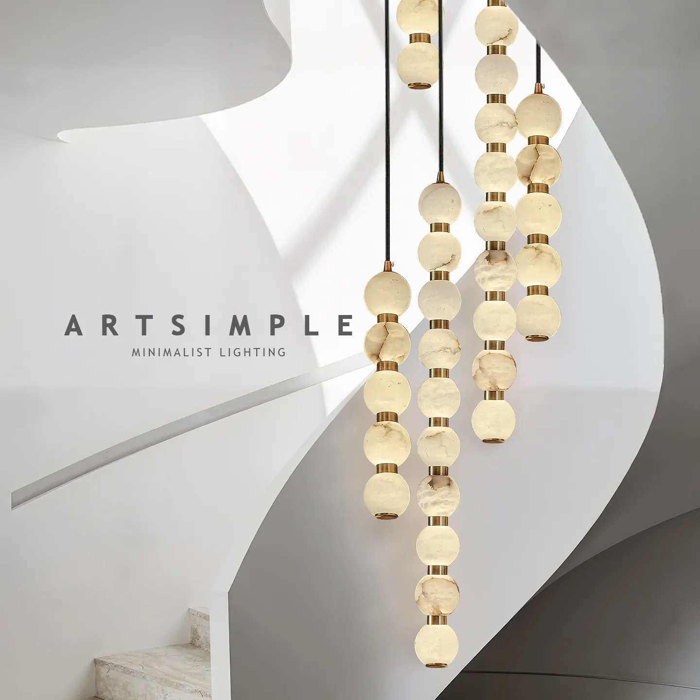 Nora Orb Cascade Pendant Light image 2