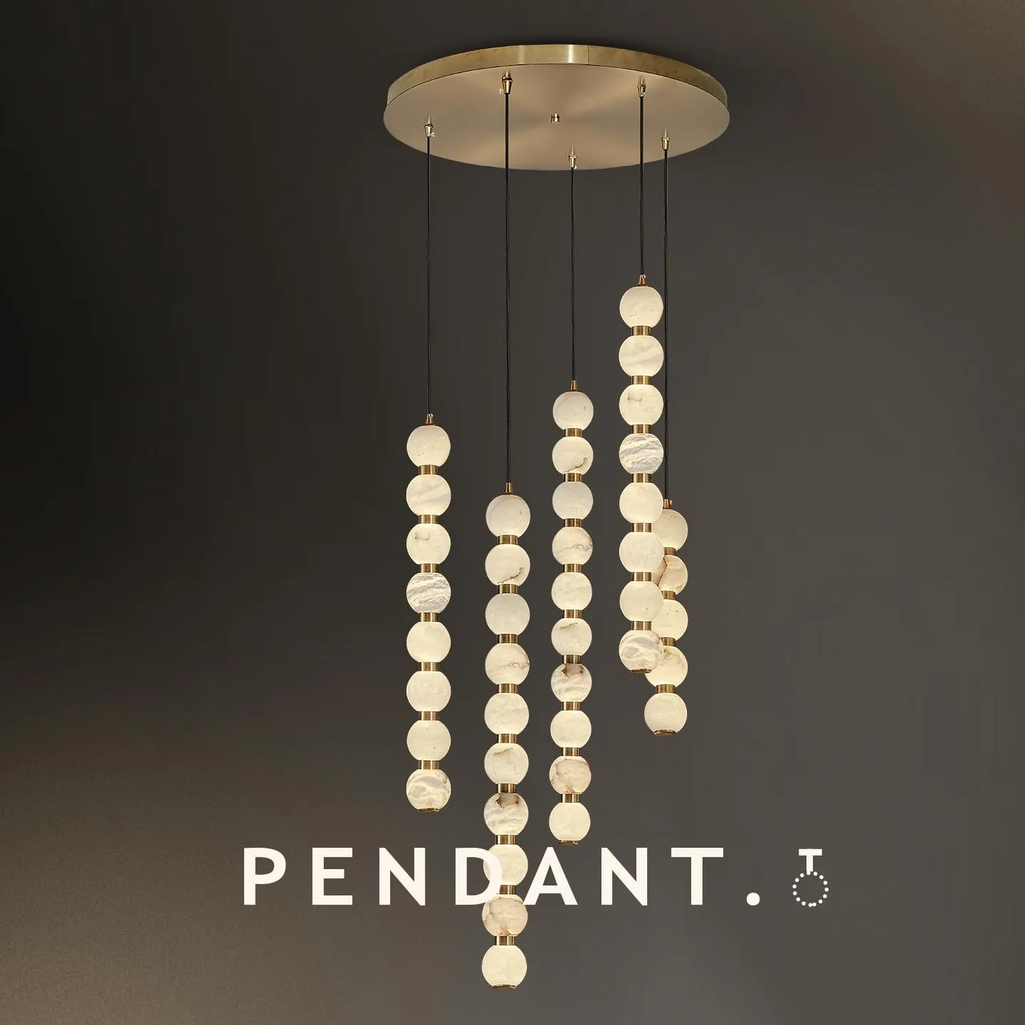 Nora Orb Cascade Pendant Light custom pendants