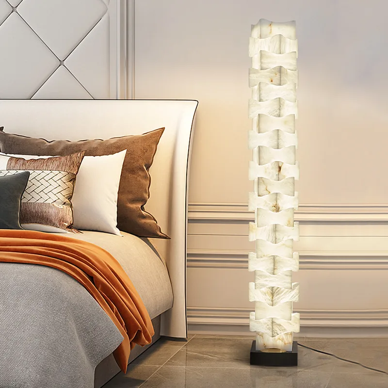 Design 19 Capiz Shell Floor Lamp image 2
