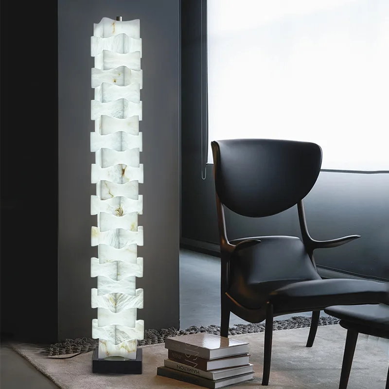 Design 19 Capiz Shell Floor Lamp image 6