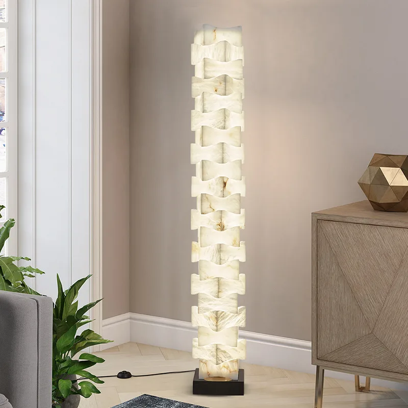 Design 19 Capiz Shell Floor Lamp image 5