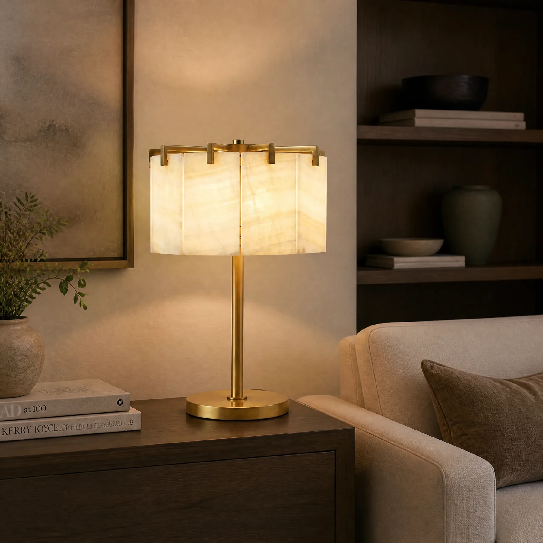 Avel Alabaster Table Lamp image 4
