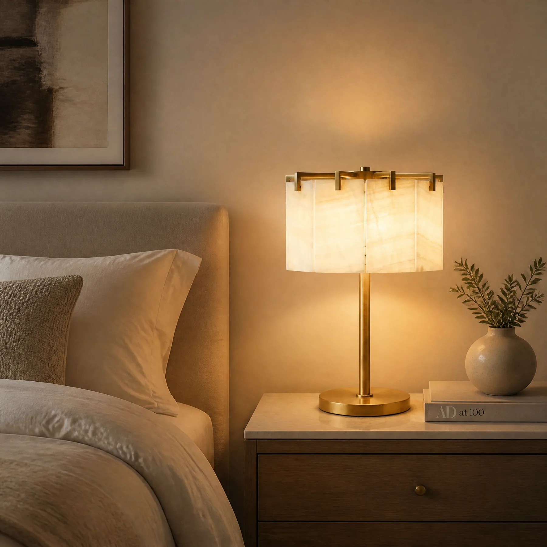 Avel Alabaster Table Lamp image 3