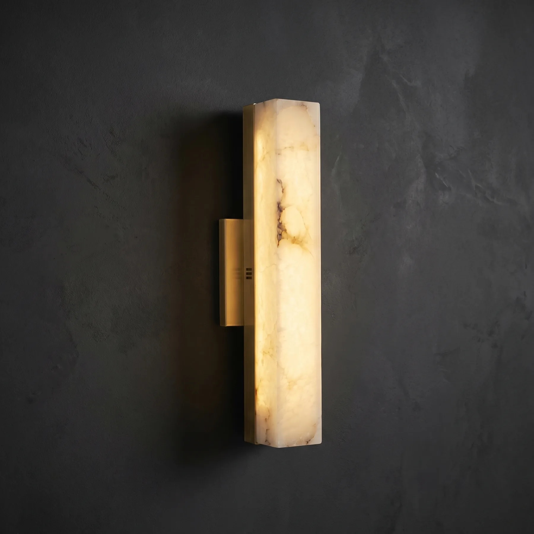 Luminous Alabaster Wall Sconce custom sconces
