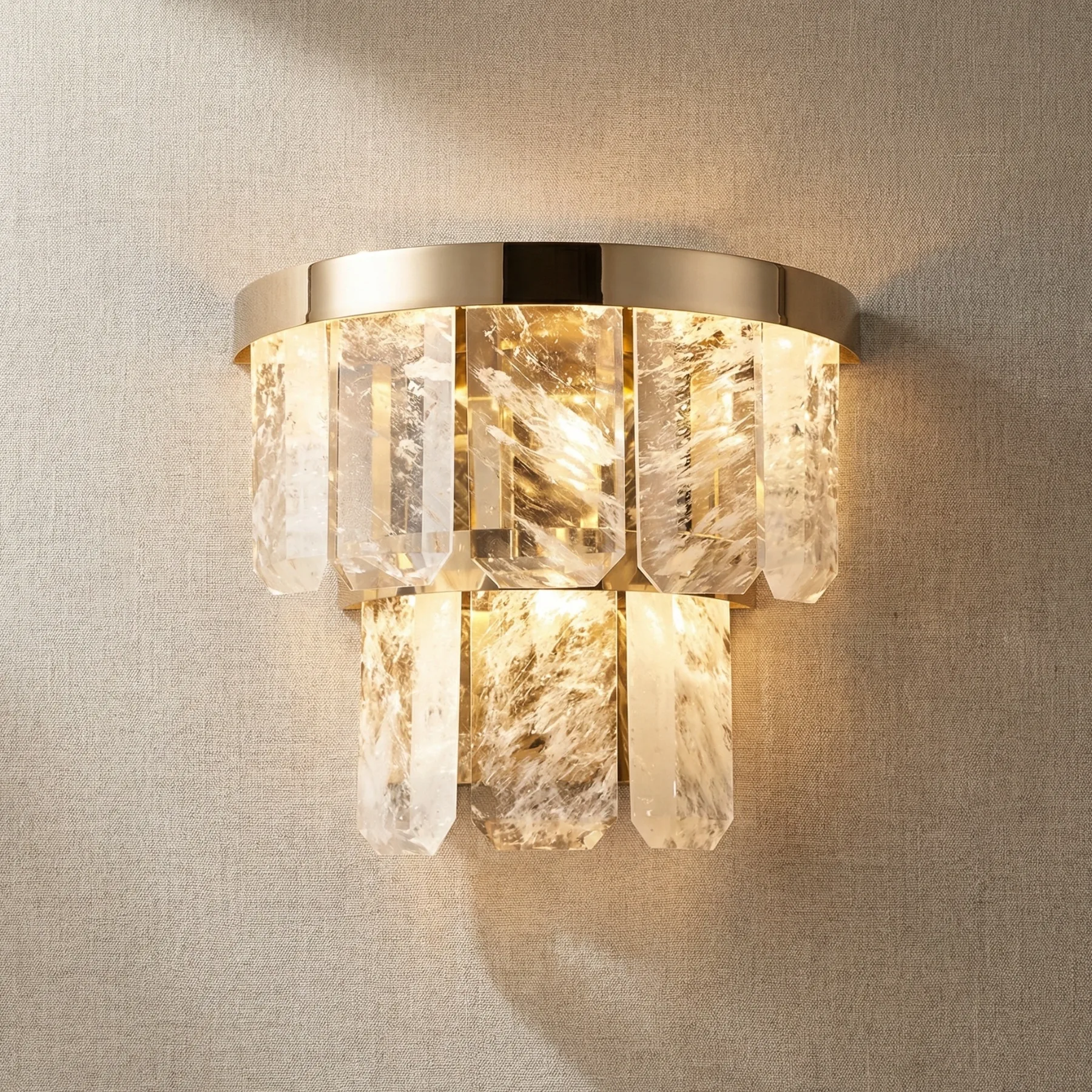 Liora Crystal Wall Sconce custom sconces