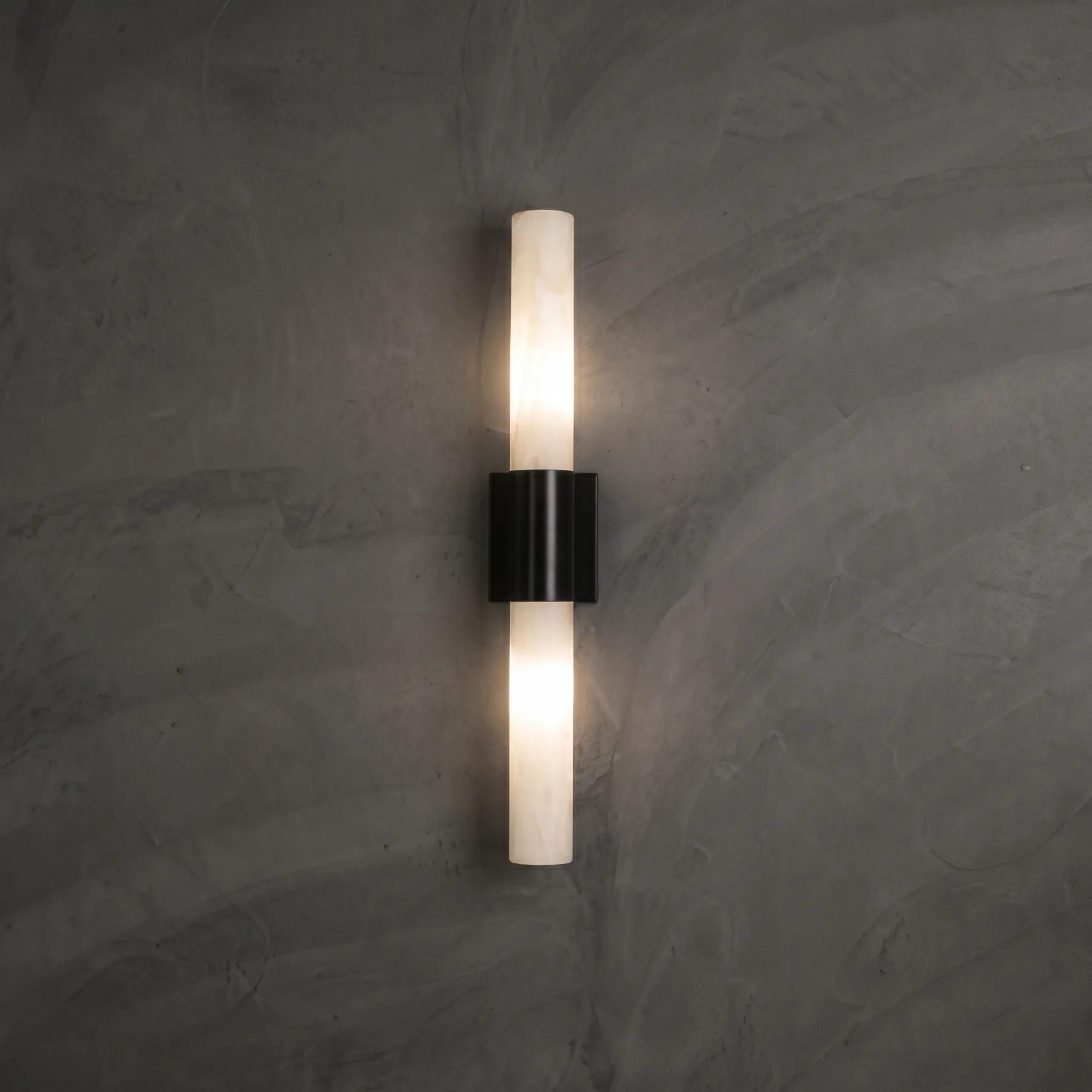 Design 15 Alabaster Cylinder Wall Sconce custom sconces