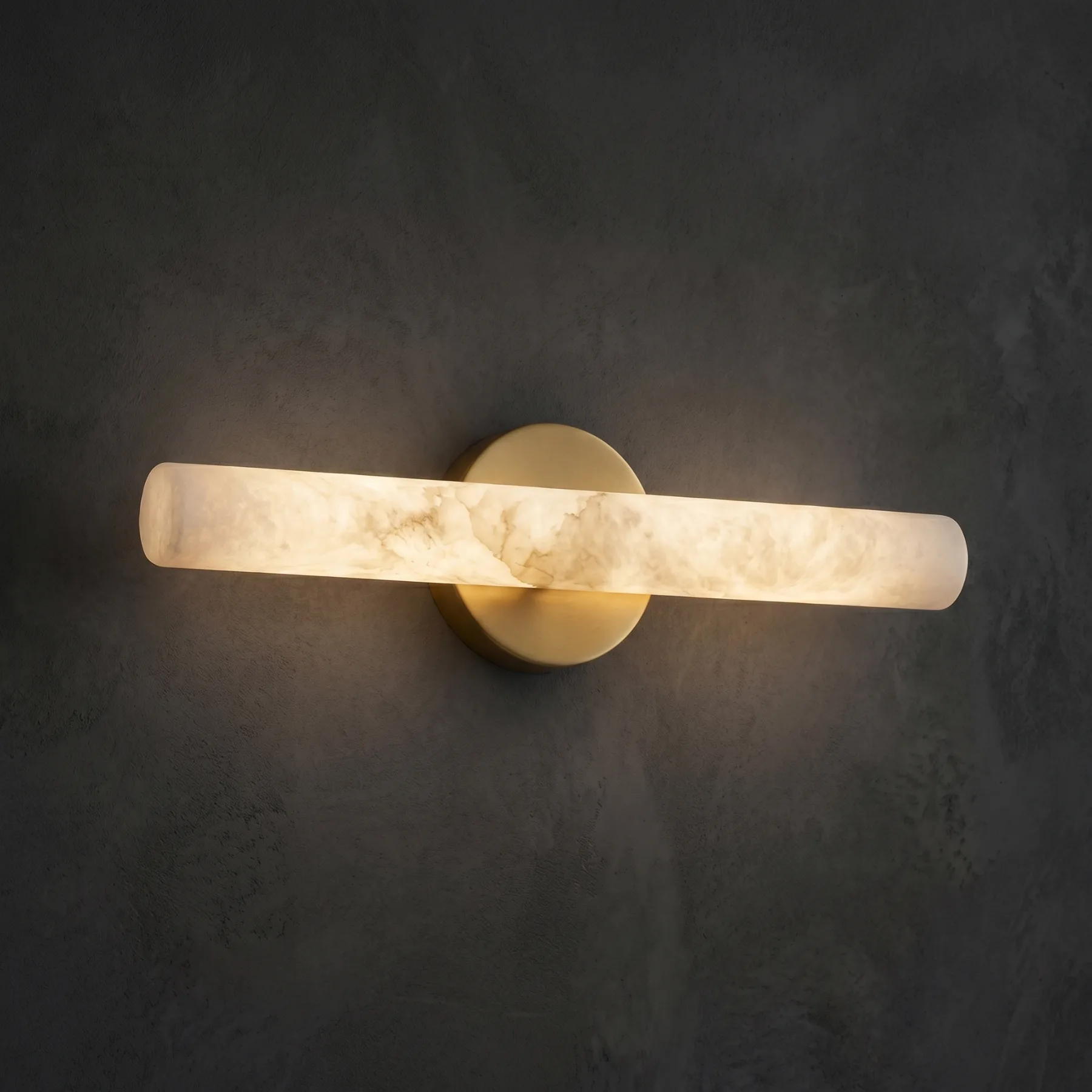 Arden Alabaster Bar Wall Sconce custom sconces