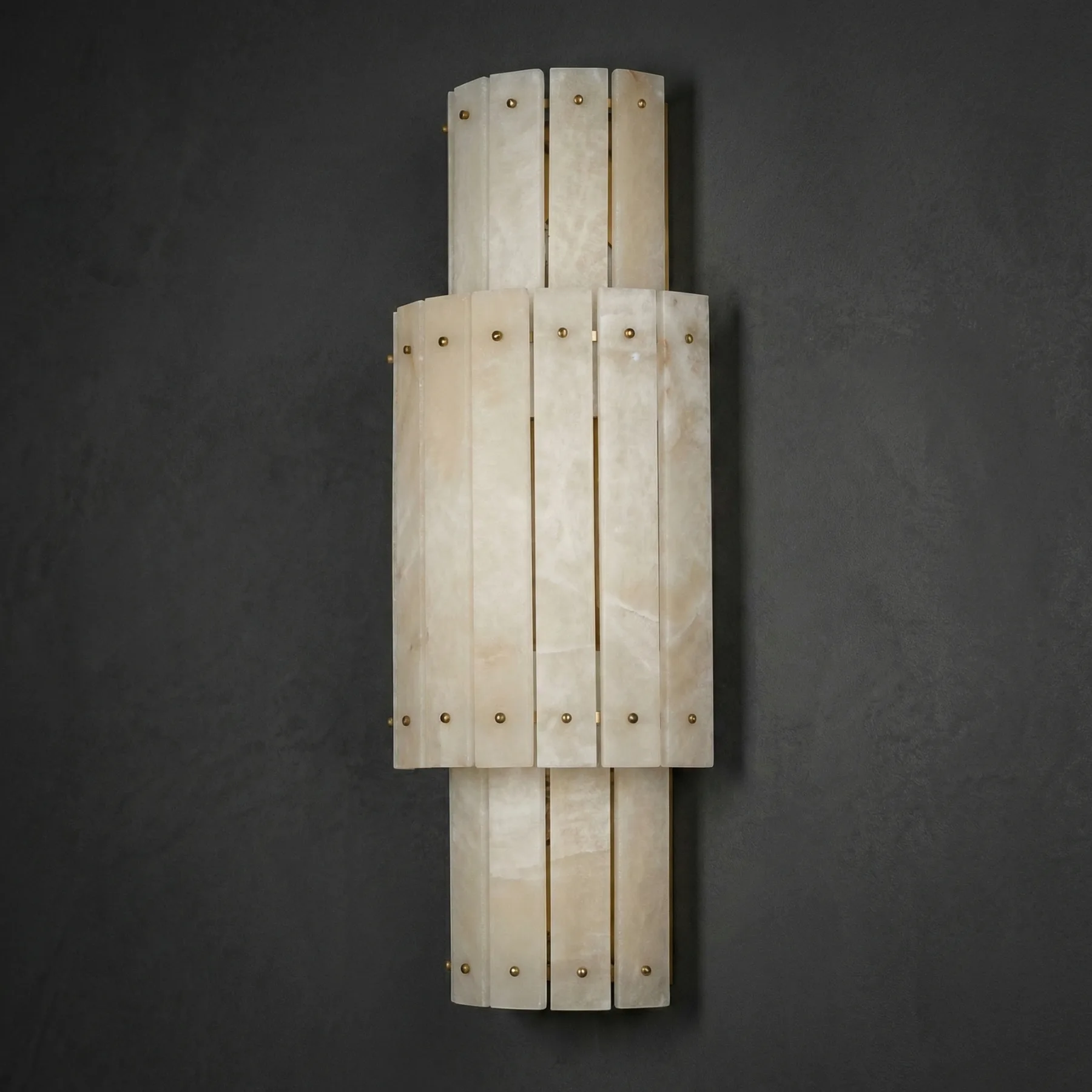 Luminous Alabaster Panel Wall Sconce image 2