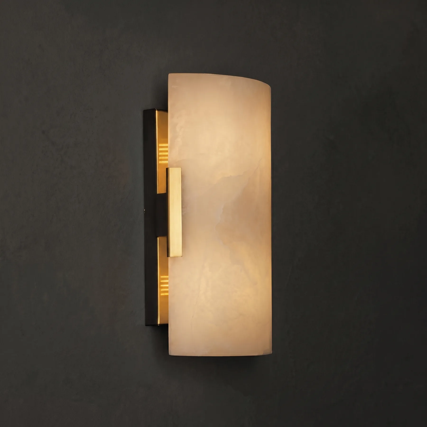 Solene Alabaster Wall Sconce custom sconces
