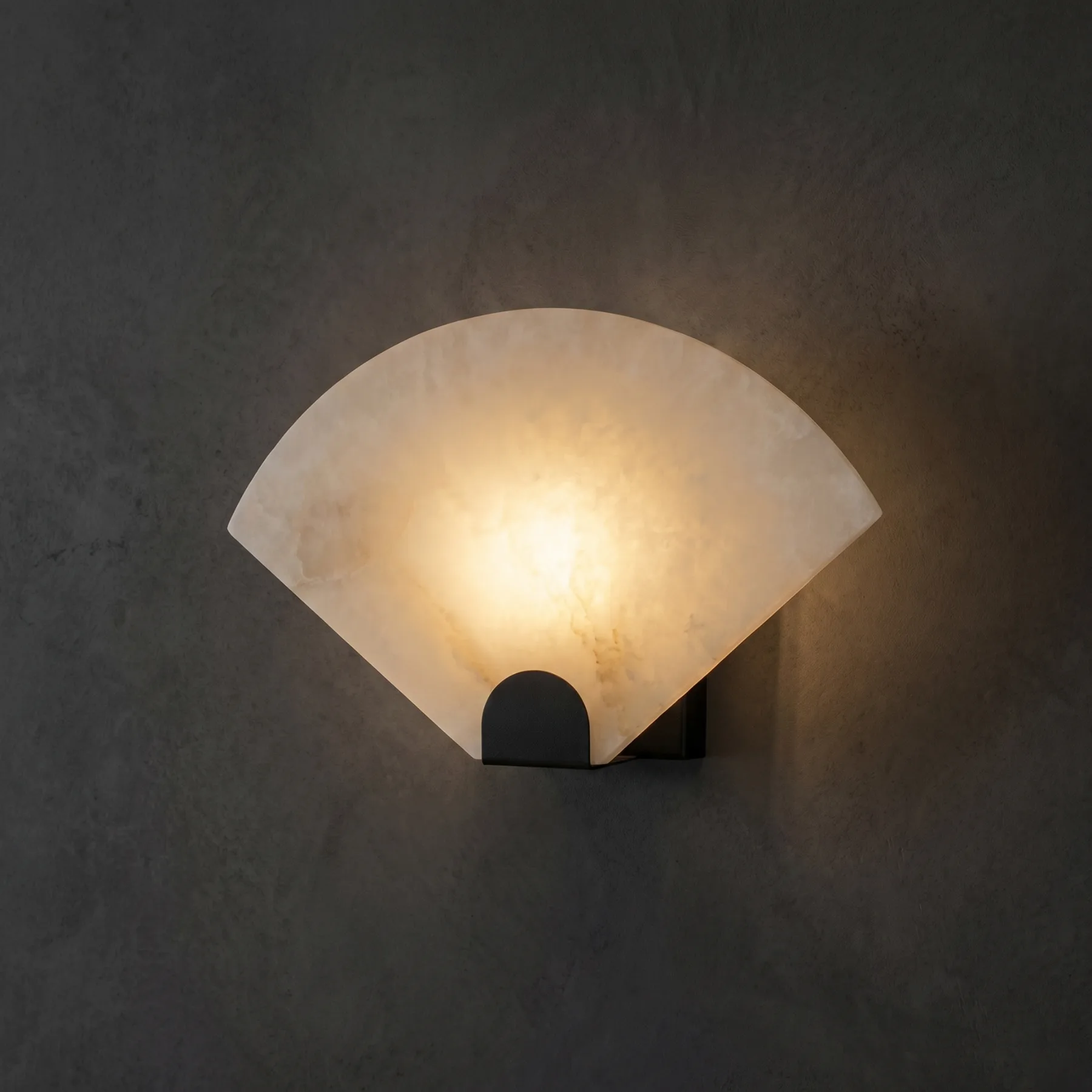Arc Alabaster Wall Sconce custom sconces