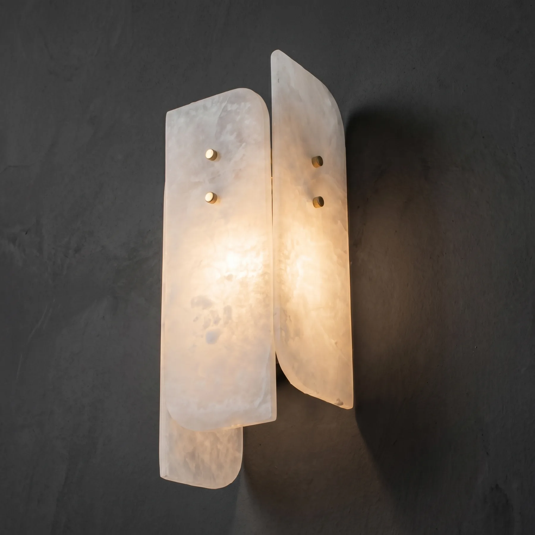 Serene Alabaster Wall Sconce custom sconces